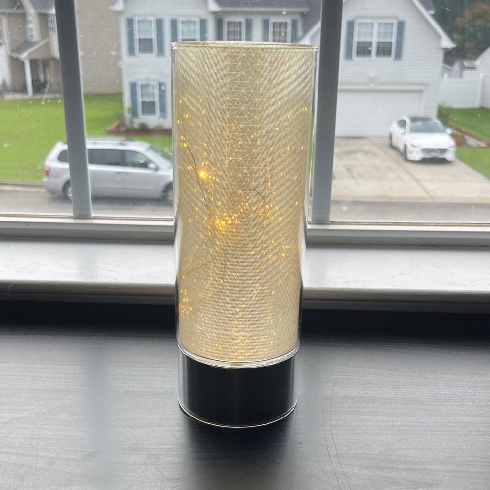 Elegant Cream LED Table Lamp